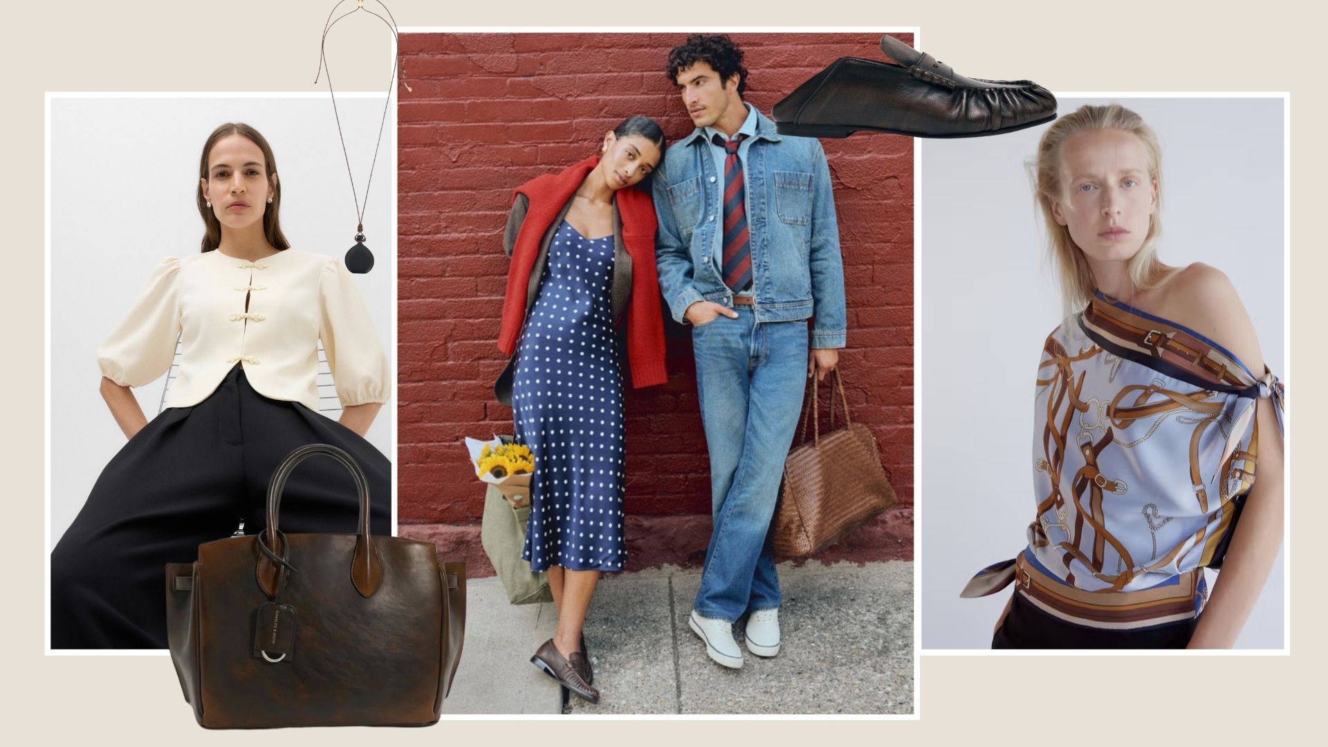 New in products from Marks and Spencer, Charles and Keith, Hush, Abercrombie, Alohas, and Mango