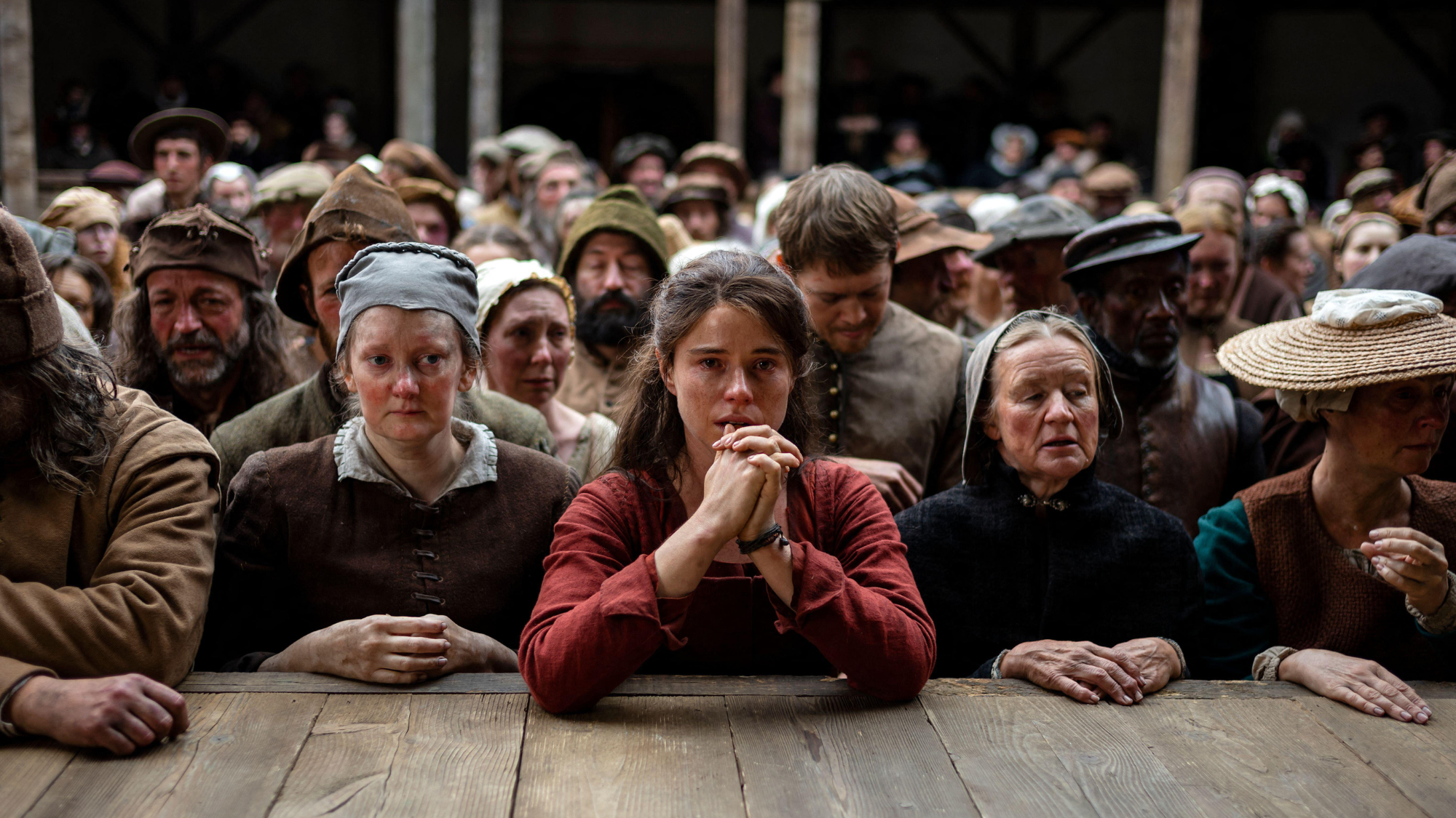 Jessie Buckley in Hamnet 