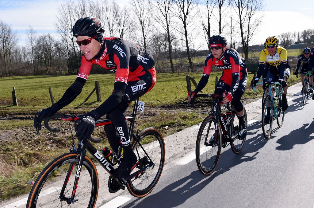 Michael Sch&auml;r and Dylan Teuns (BMC)