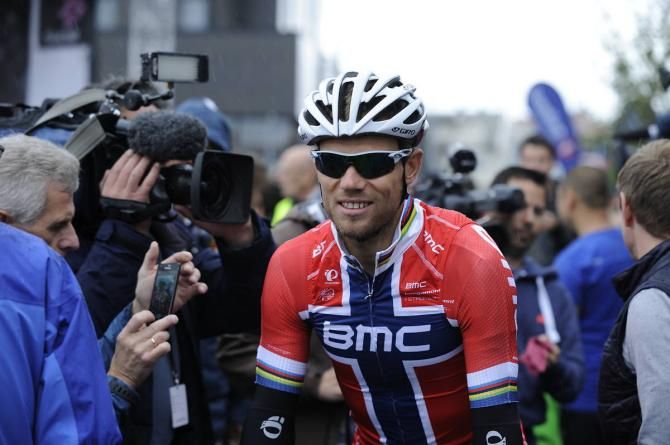 Norwegian champion Thor Hushovd (BMC)