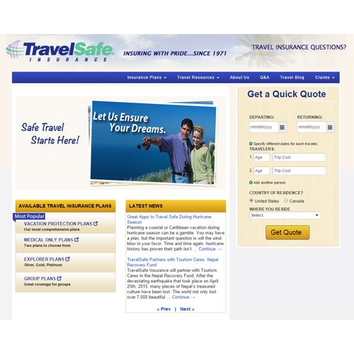 travel safe classic insurance reviews