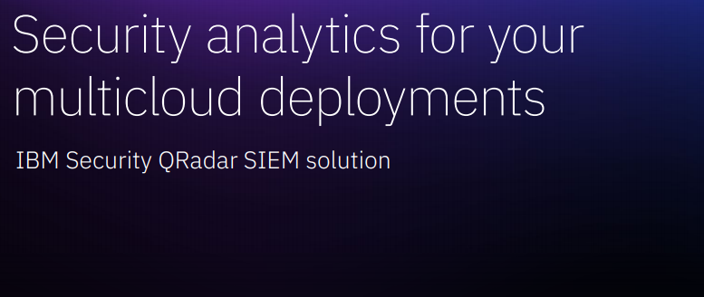 Security analytics for your multi-cloud deployments - whitepaper from IBM