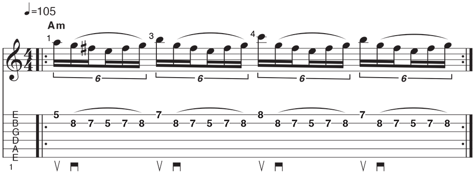 Paul Gilbert Shred Lick