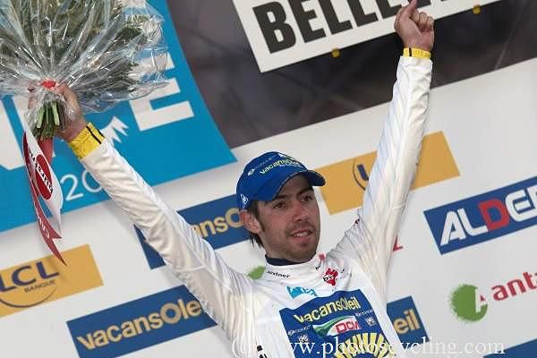 Thomas De Gendt (Vacansoleil) is best young rider again.