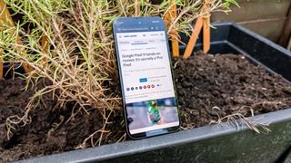 google pixel 9 review shots of phone