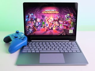 Surface Laptop Go Minecraft Dungeons