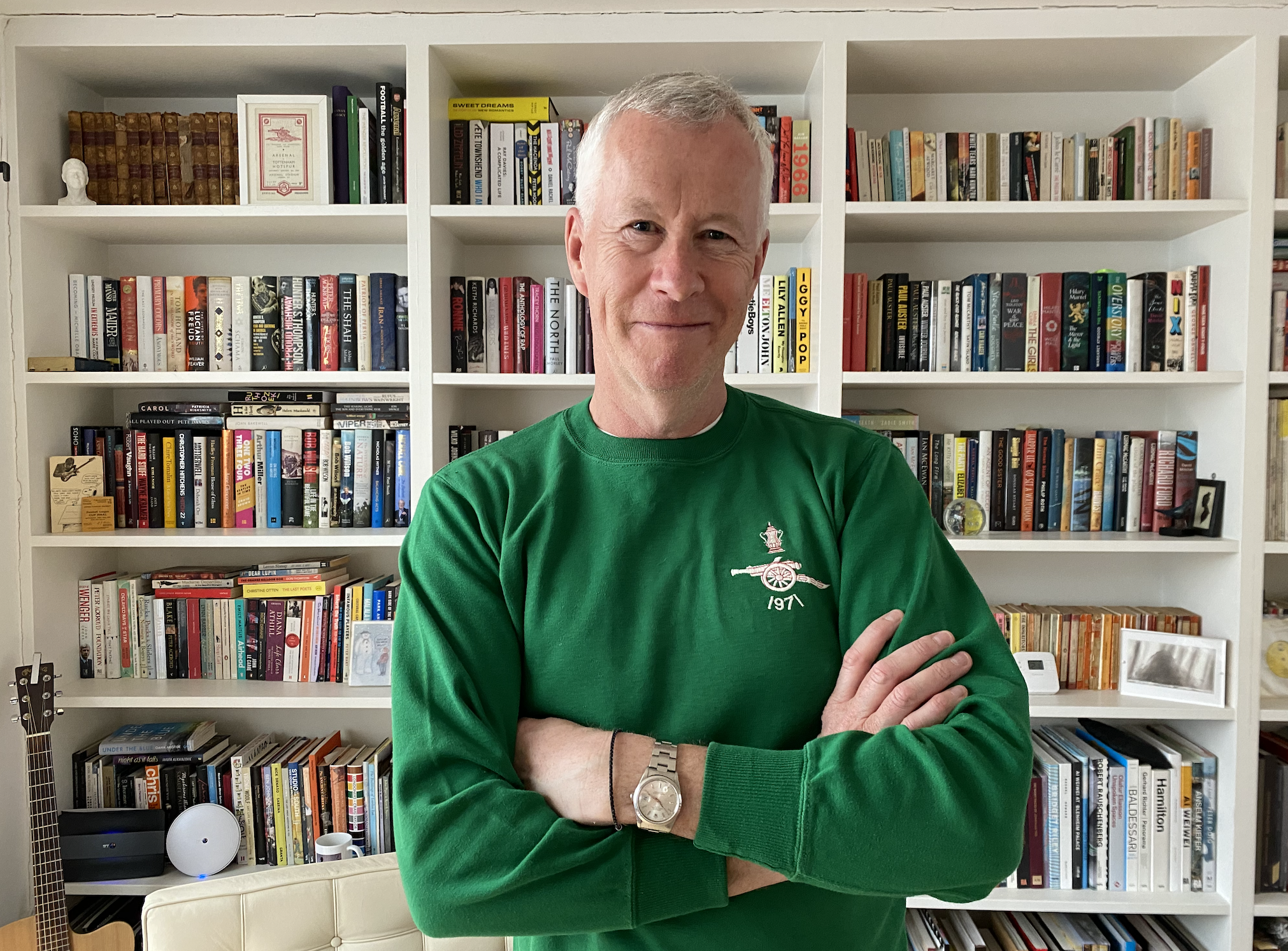 ‘I try to offset that sense of boring normality by playing bass in a punk rock band with Robert Peston and Ed Balls’: John Wilson’s consuming passions