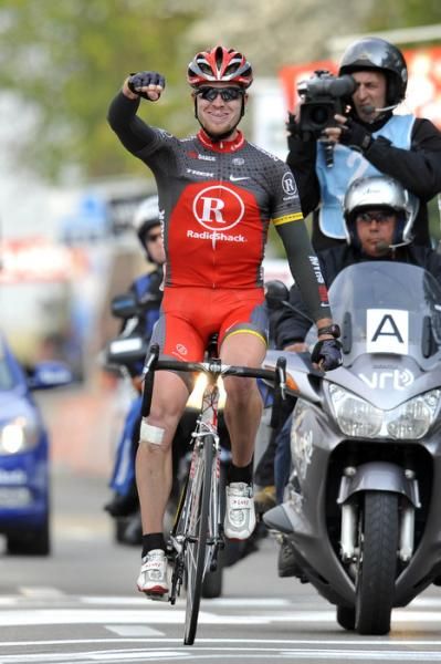 S&eacute;bastien Rosseler (RadioShack) won the Brabatnse Pijl over Thomas De Gendt (Topsport Vlaanderen-Mercator) and Jurgen Van de Walle (Quick Step)