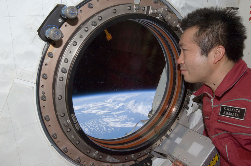 Japanese Astronaut Craves Sushi