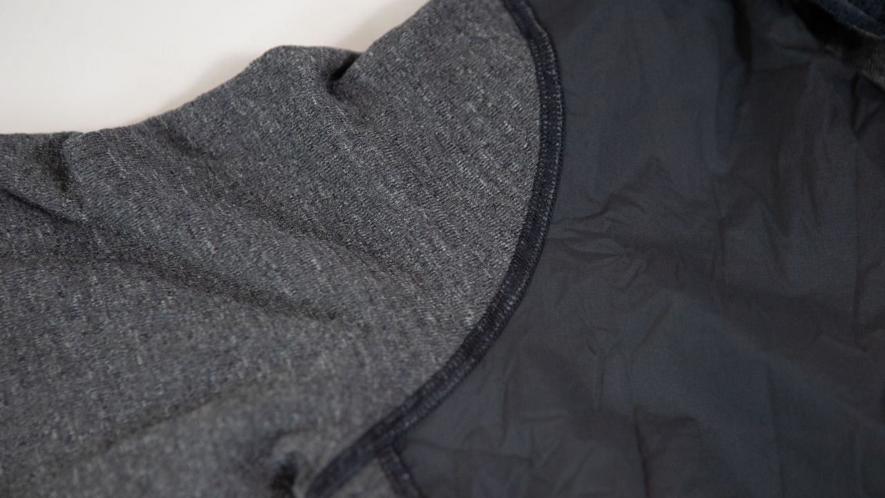 PAS Normal Studios Thermal Long Sleeve Windproof Base Layer flat lock seam detail