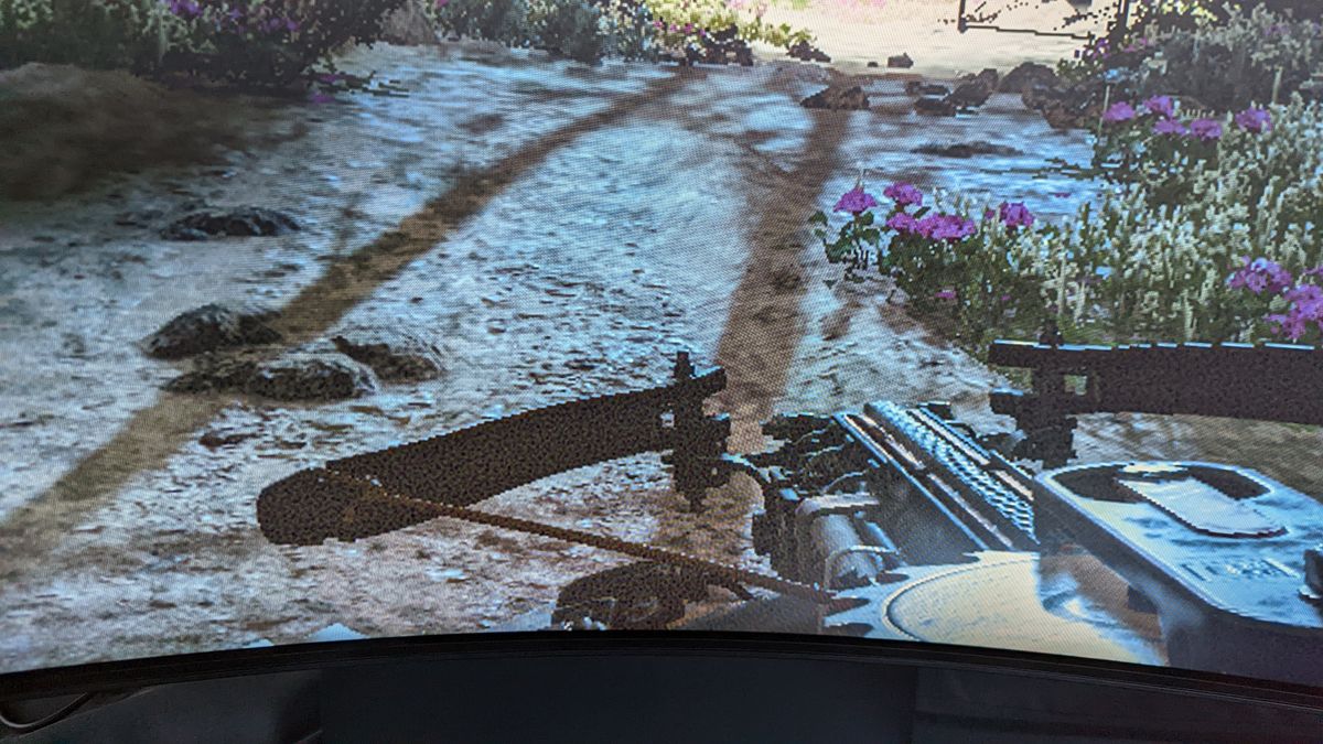 55" Odyssey Ark 1080p Far Cry color issue