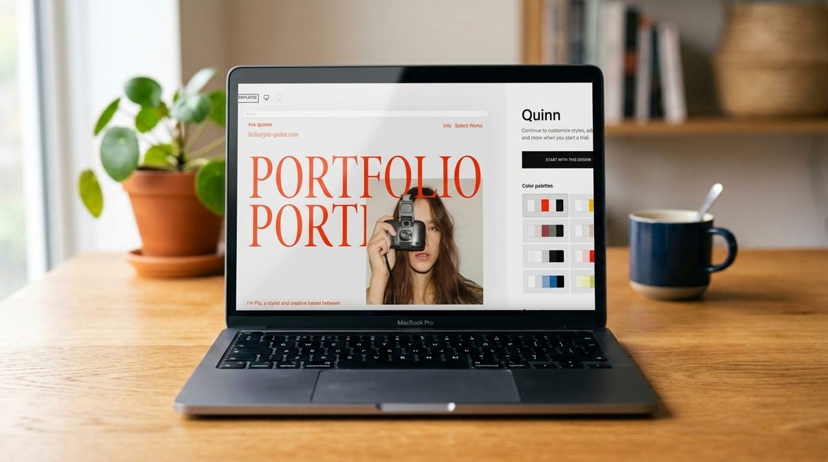 How to pick a website template that complements your brand identity
