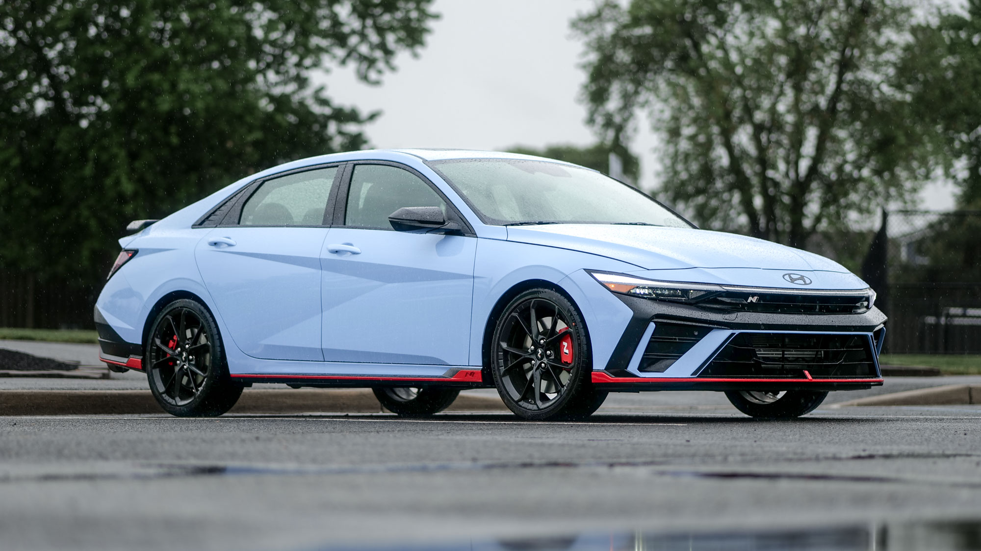 2025 Hyundai Elantra N test drive review pros and cons.