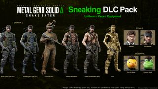 A screenshot of the Sneaking DLC pack for Metal Gear Solid Delta.