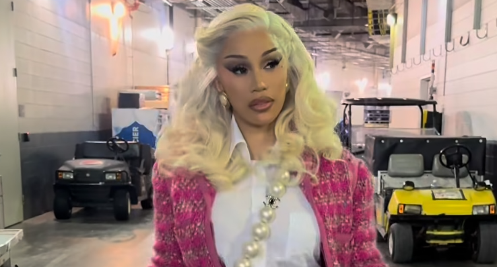 Cardi B Wears a Full Archival Runway Look and Rare $41,000 Chanel Necklace-Bag Amid Engagement Rumors