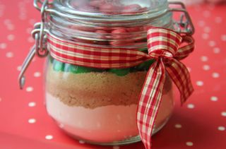 Cookie mix in a jar