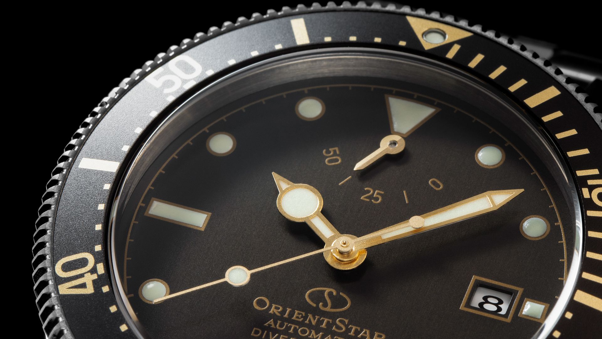 You're going to want this limited edition titanium diver by Orient