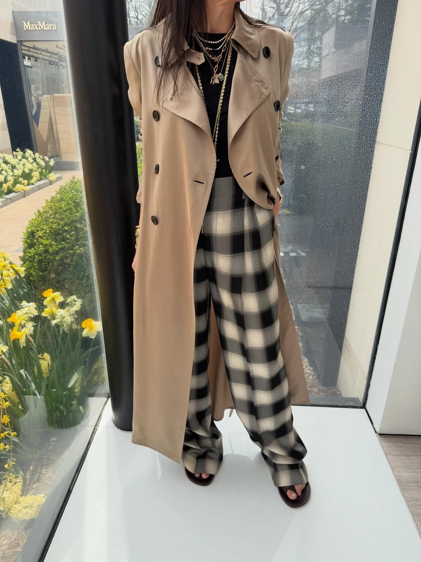 Marci Hirshleifer-Penn wearing pajama pants