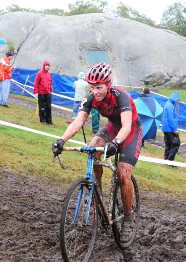 Amanda Carey (Kenda-Trainwitheric.com) leading the race