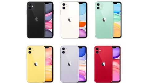 Iphone 11 Colors The New Options For The Iphone 11 And 11 Pro Techradar