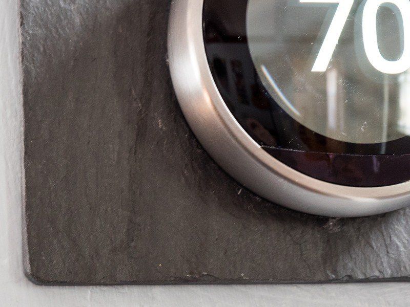 Nest Thermostat slate trim plate