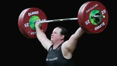 Transgender weightlifter Laurel Hubbard  