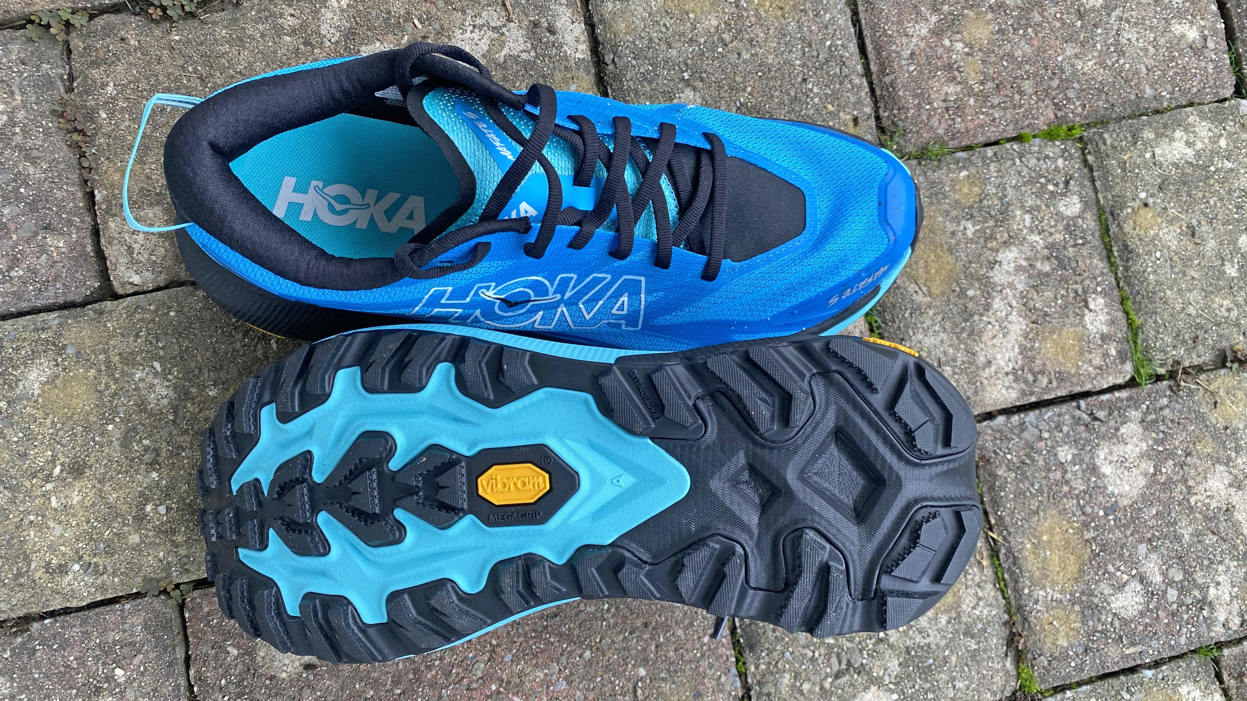 Hoka Mafate 5 - showing the outsole