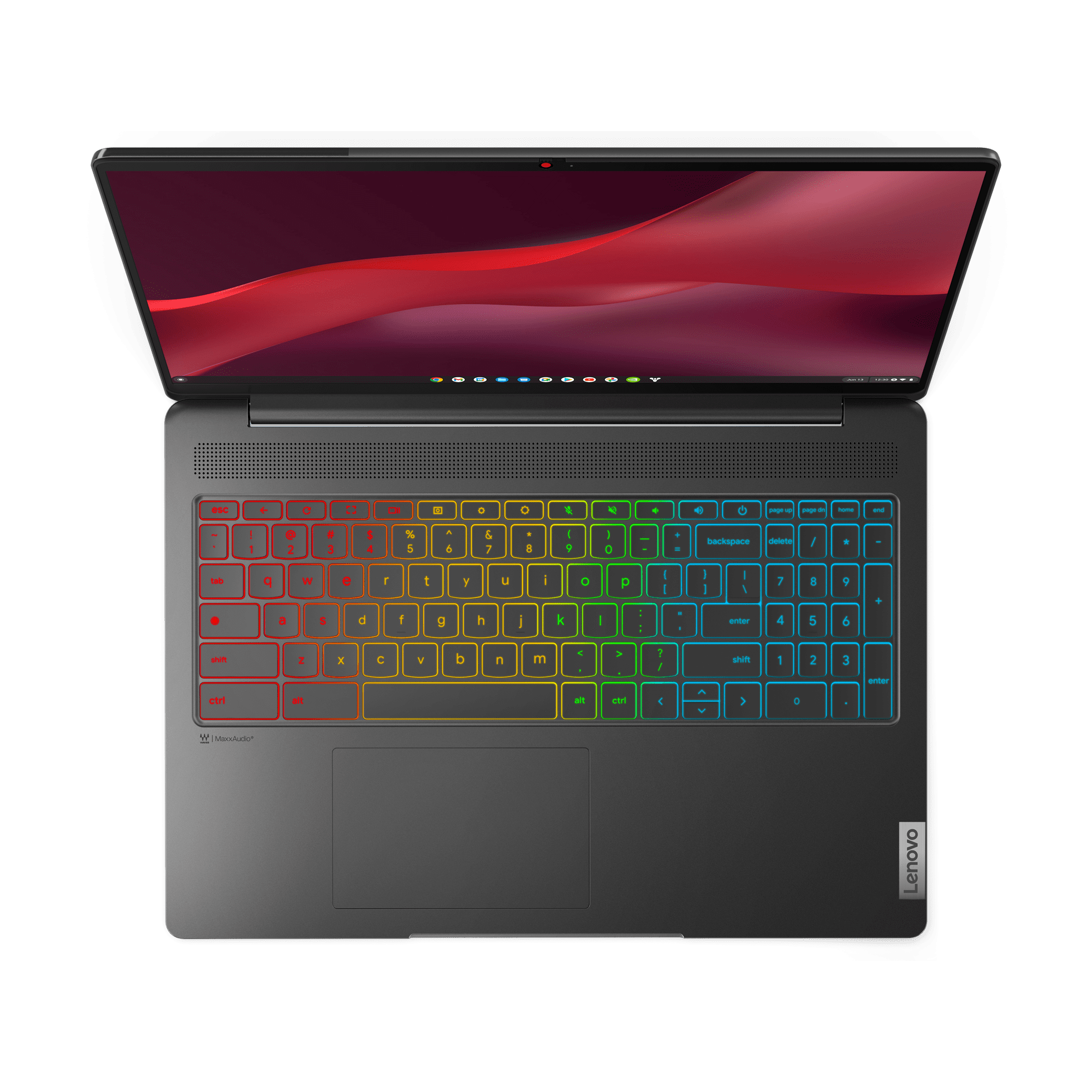 Renderização quadrada do Lenovo IdeaPad Gaming Chromebook