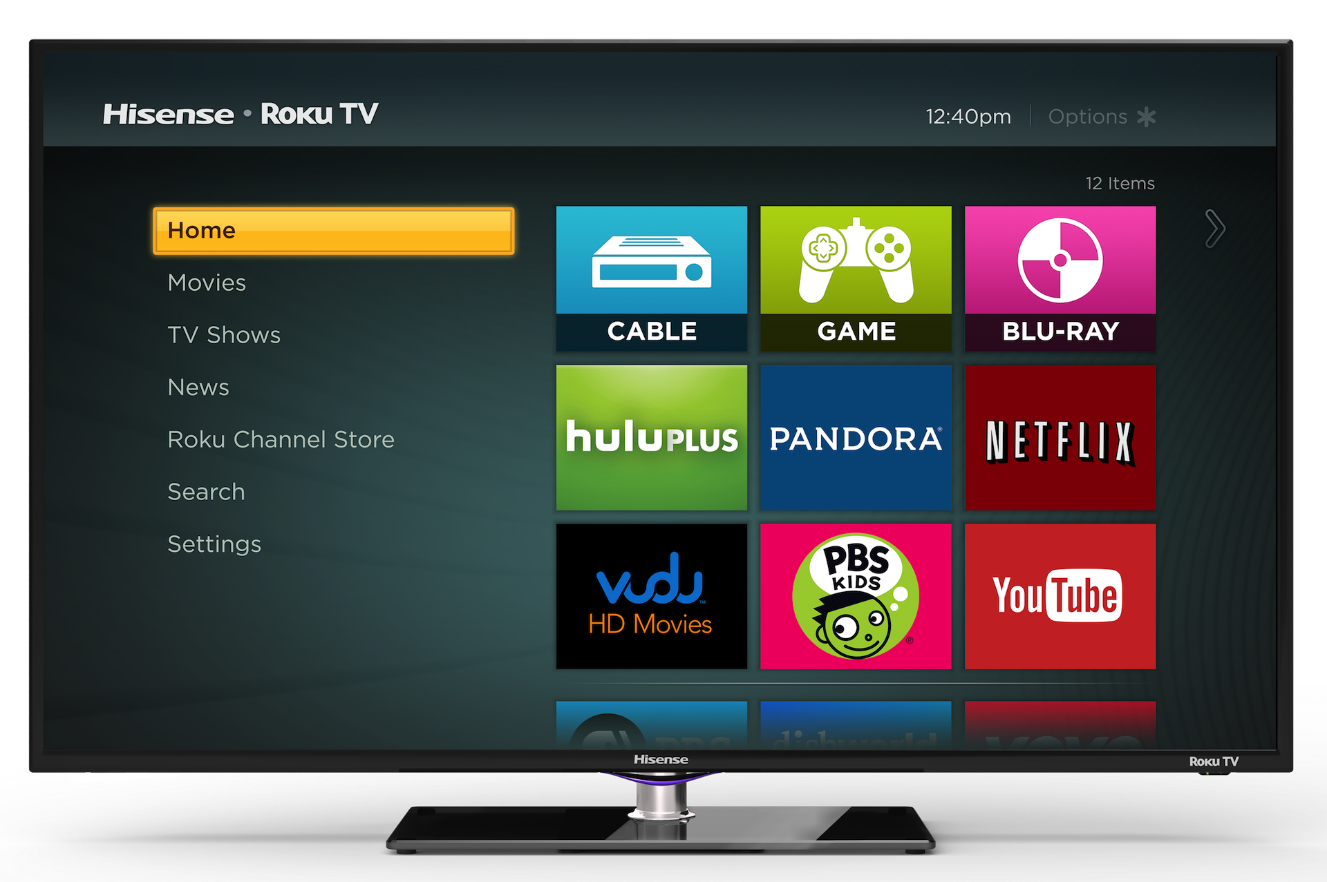 Hisense Roku TV models – 32”, 50”, 55”, 65” 4K Smart TVs