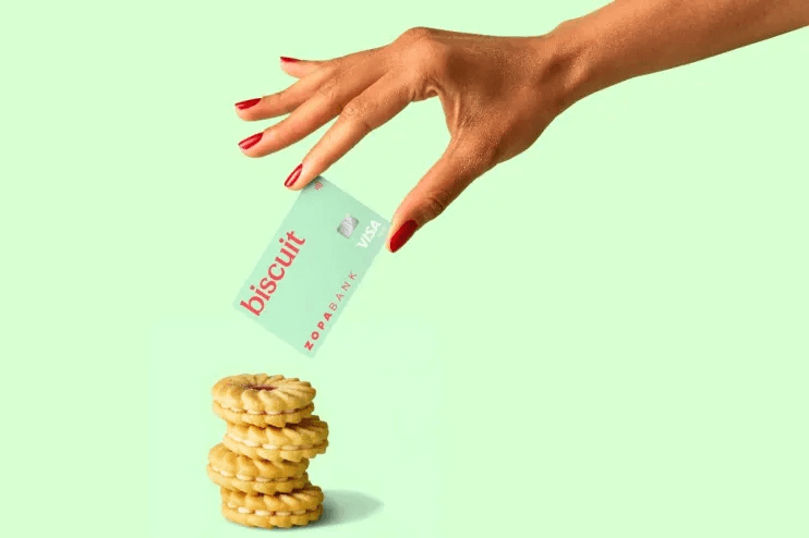 The Biscuit App Card by Zopa Bank