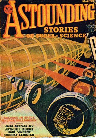 1930s Astounding Stories cover