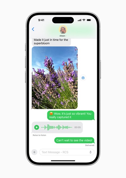 iOS 18 rolls out with RCS support for improved texting with Android users