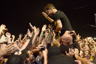 Rise Against's Tim McIlrath says 'Hi'