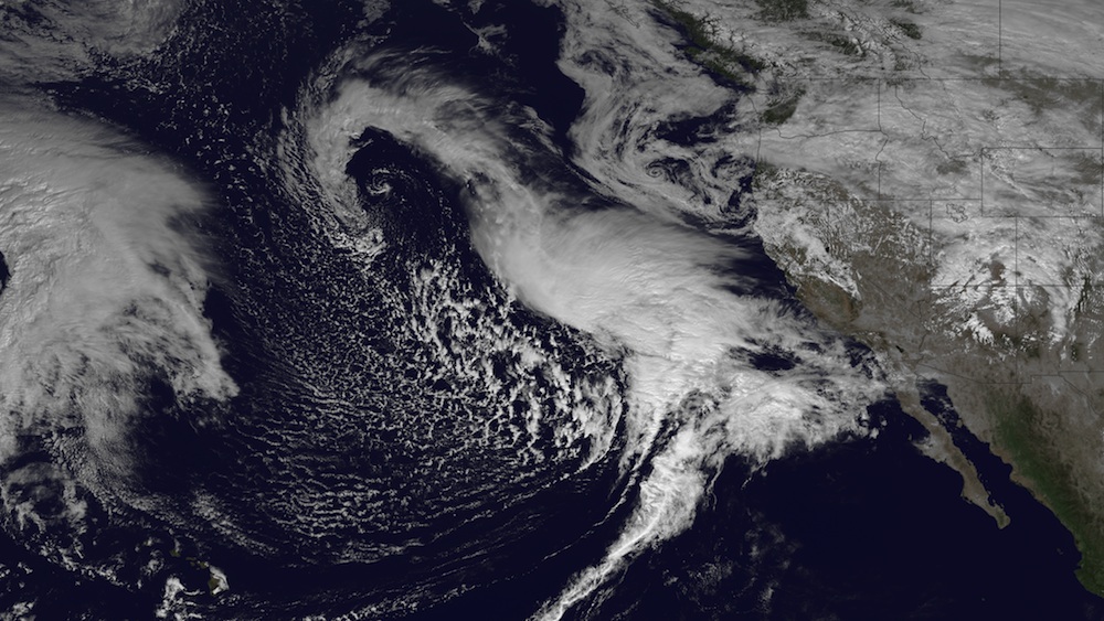 California Storms Seen from Space