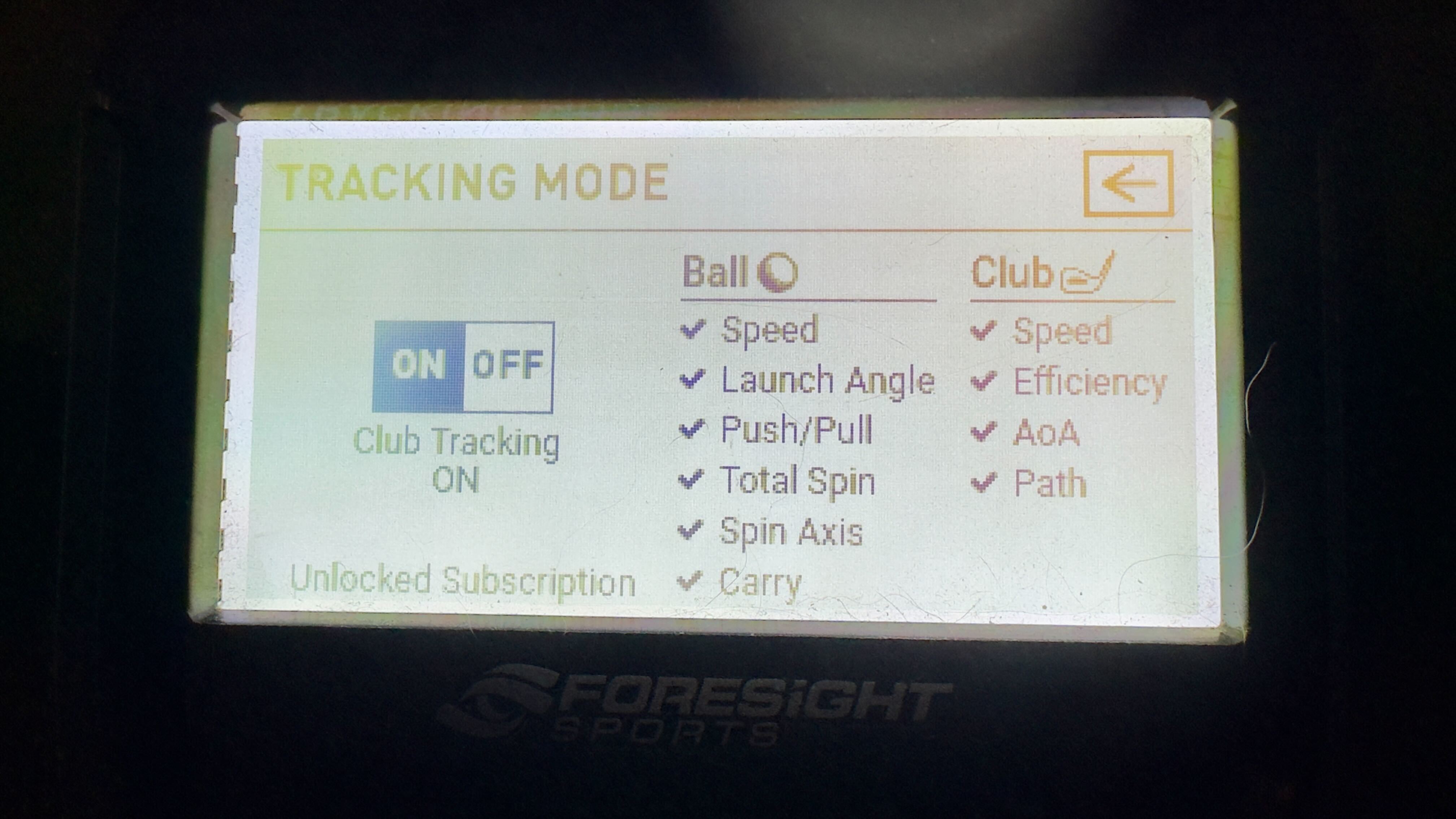 Tracking data on the GC3