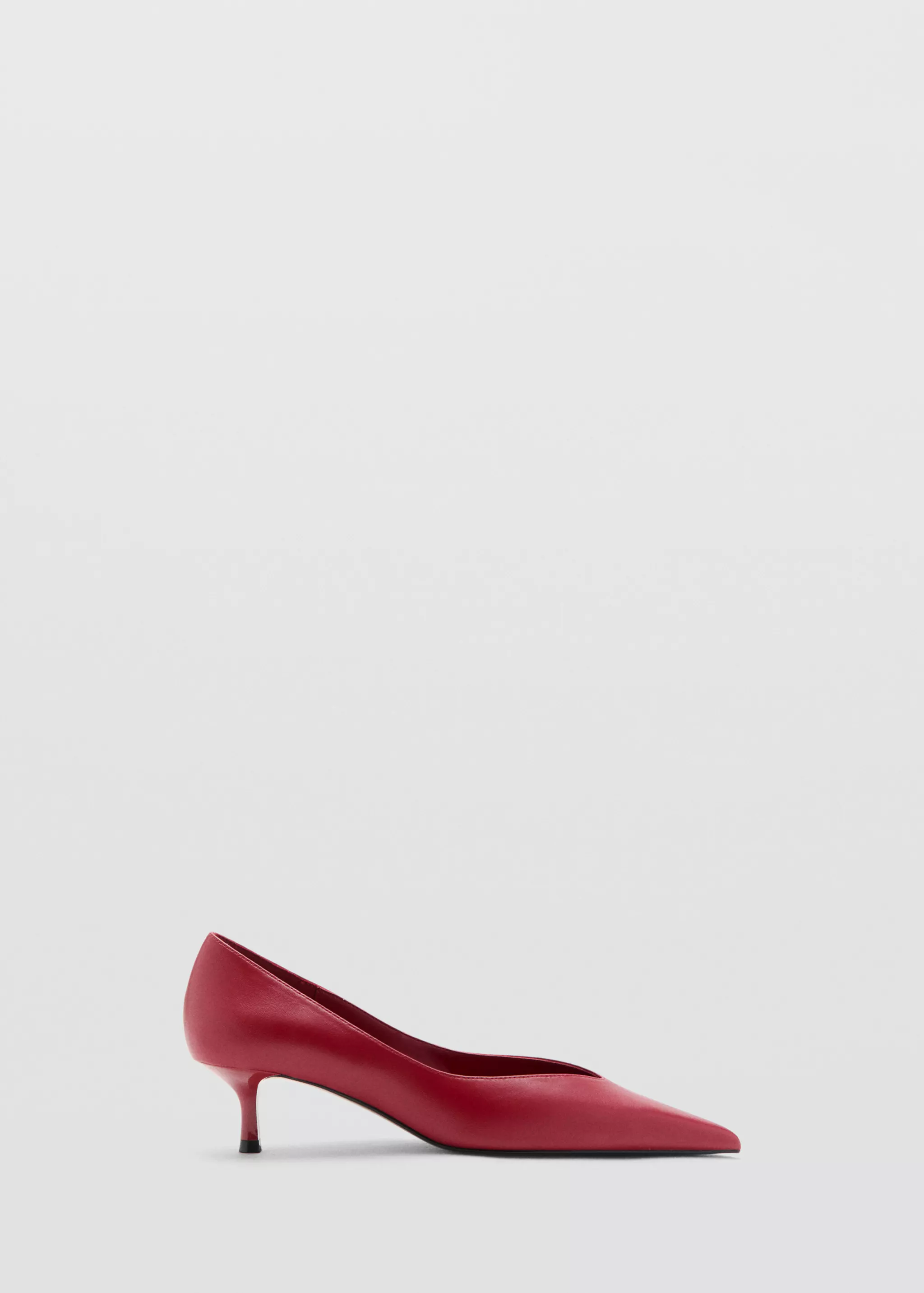Kitten Heel Pointed-Toe Shoe - Women | Mango Usa