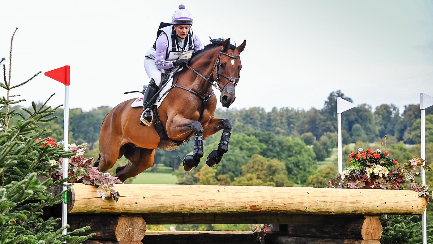 Gemma Tattersall riding JOHAN-SOME in CCI-S 2* Section A during the Cornbury House International held in Cornbury Park near Finstock in Oxfordshire in the UK on the 13th September 2020