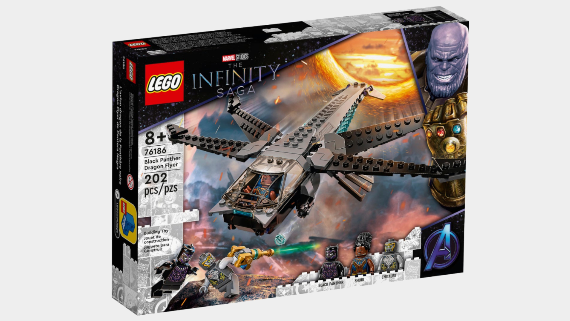 LEGO Black Panther Dragon Flyer (76186)