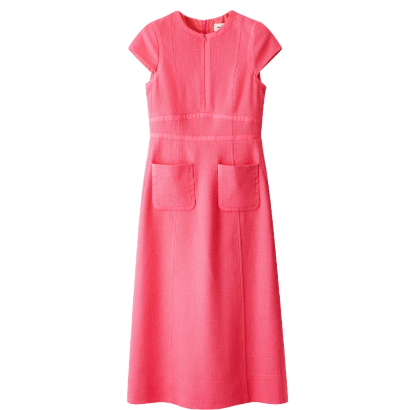 ME+EM, Fit + Flare Midi Dress