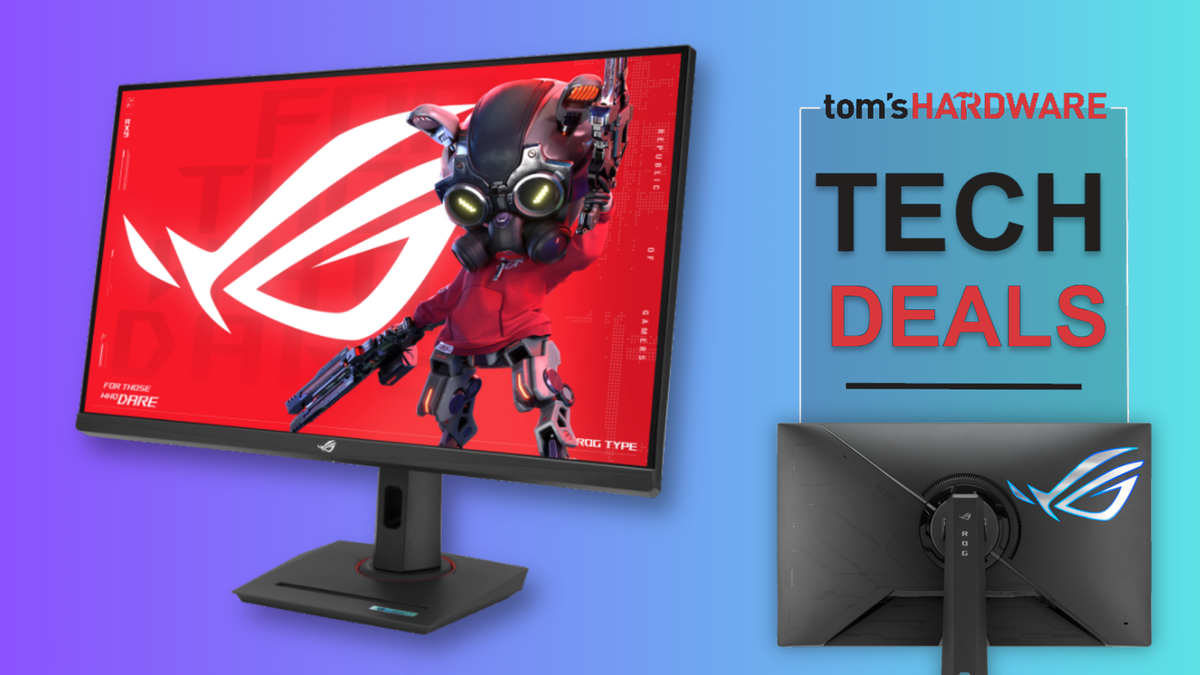 Asus' dual-mode 32-inch dual-mode gaming monitor is on sale for just $500 — 4K and refresh rates up to 320 Hz for $100 off