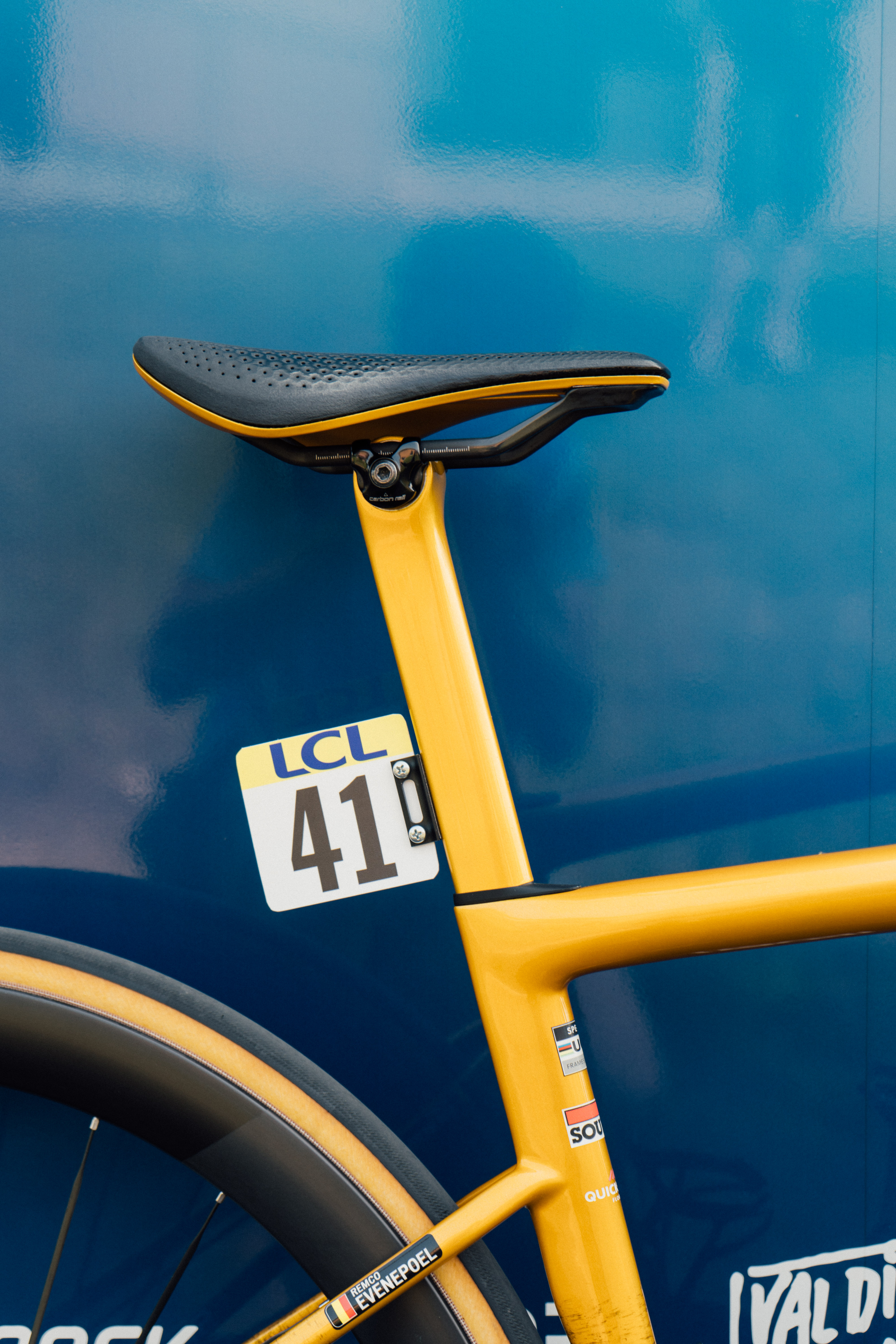 Remco Evenepoel's race bike