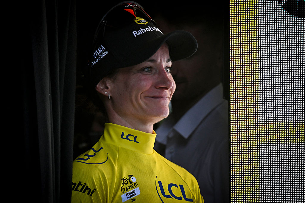 Marianne Vos in yellow
