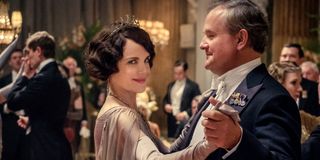 Downton Abbey Elizabeth McGovern looking at the camera