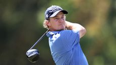 Bud Cauley hits driver at the 2024 Sanderson Farms Championship