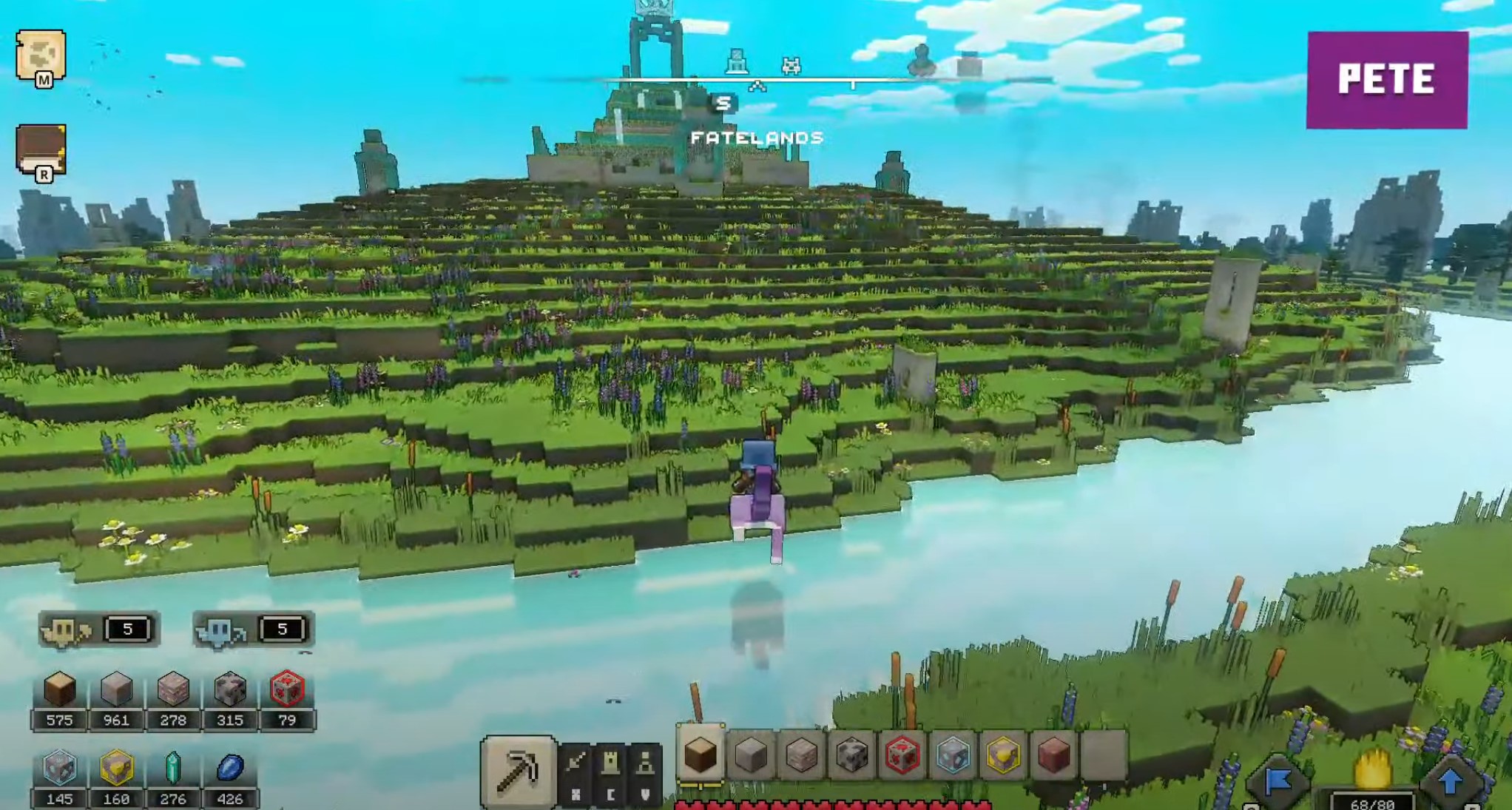 Minecraft Legends images from Minecraft Live 2022