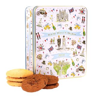 royal wedding cookies box