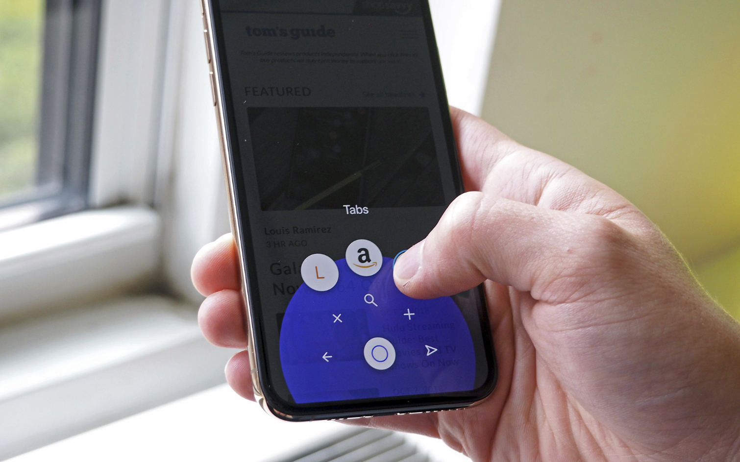 opera touch favourites