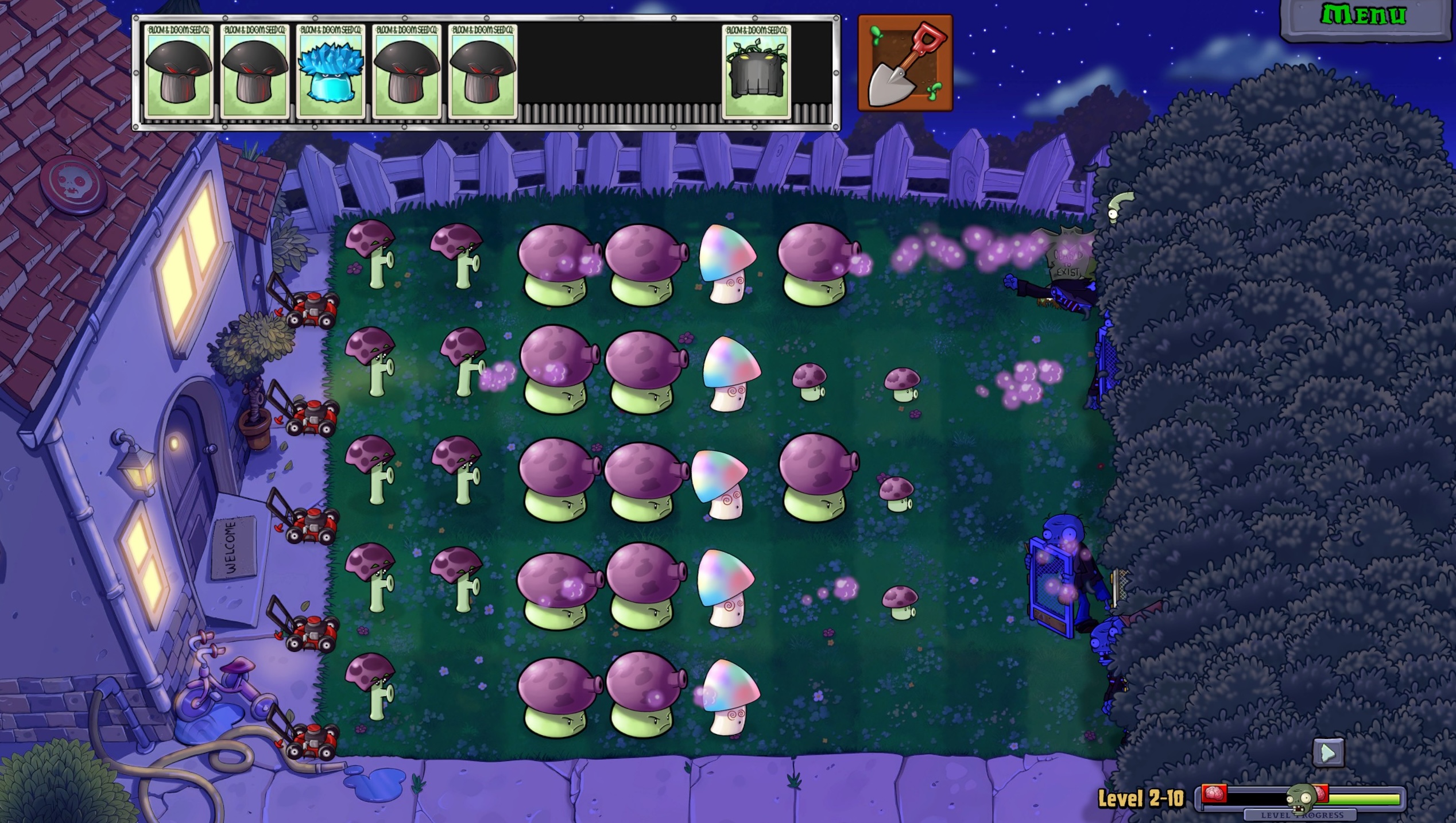 a screenshot of Plants vs Zombies: Replanted