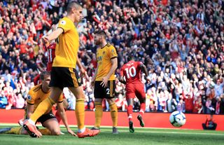 Sadio Mane's opening goal gave Liverpool hope on the final day of the Premier League season