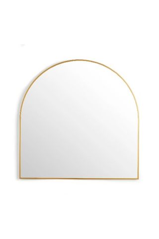 Dunelm Essentials Arched Overmantel Wall Mirror